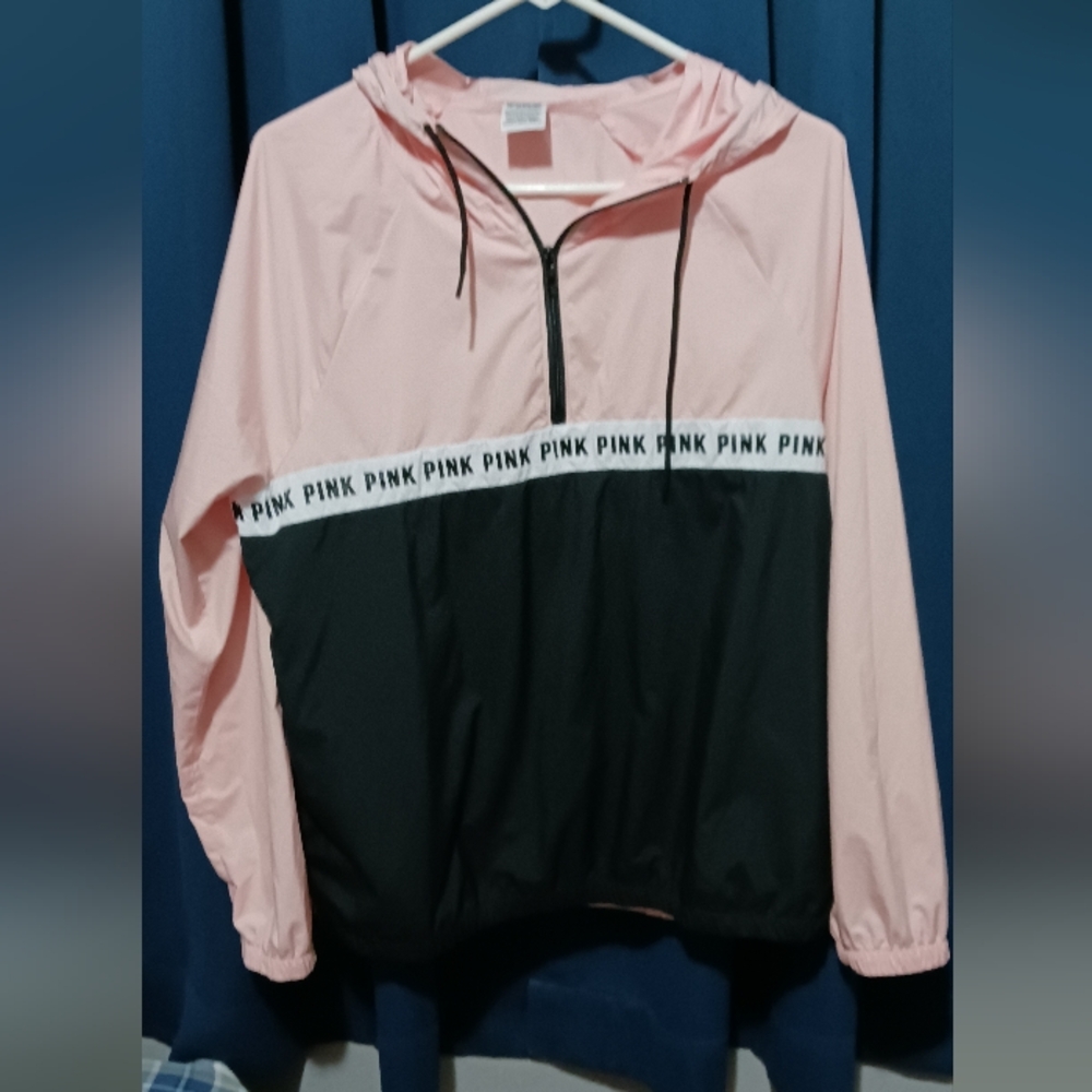 Victoria's Secret Pink Hooded Windbreaker